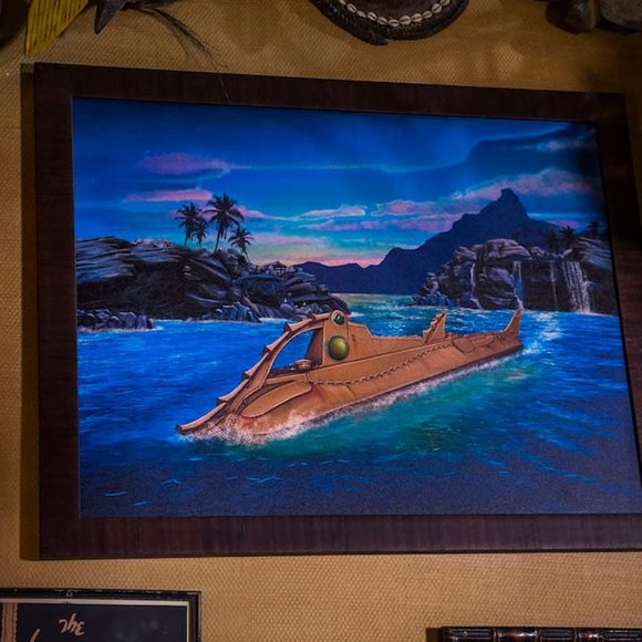 DISNEY - Trader Sam's Grog Grotto - Nautilus Tiki Mug - 1st Edition - RARE - Picture 13 of 16